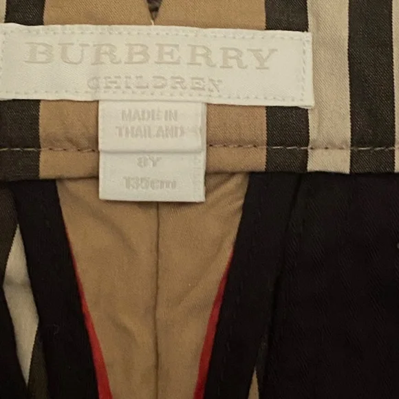 Boys 8Y Burberry Shorts